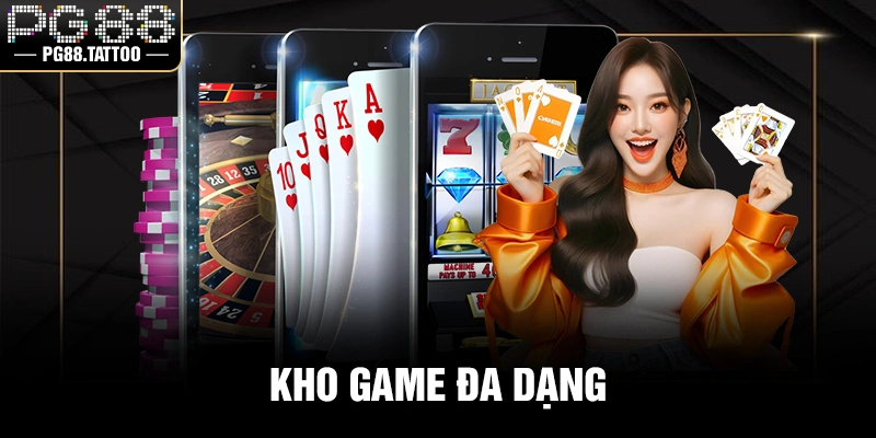 AE Sexy Kho game đa dạng